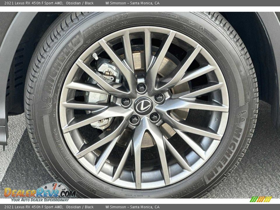 2021 Lexus RX 450h F Sport AWD Wheel Photo #36