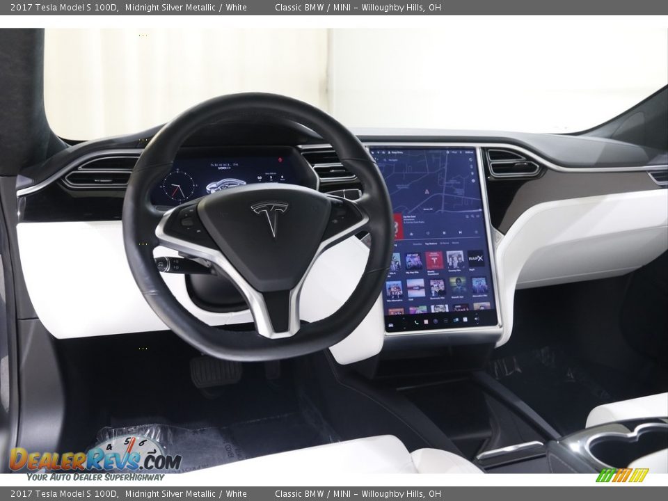 Dashboard of 2017 Tesla Model S 100D Photo #6