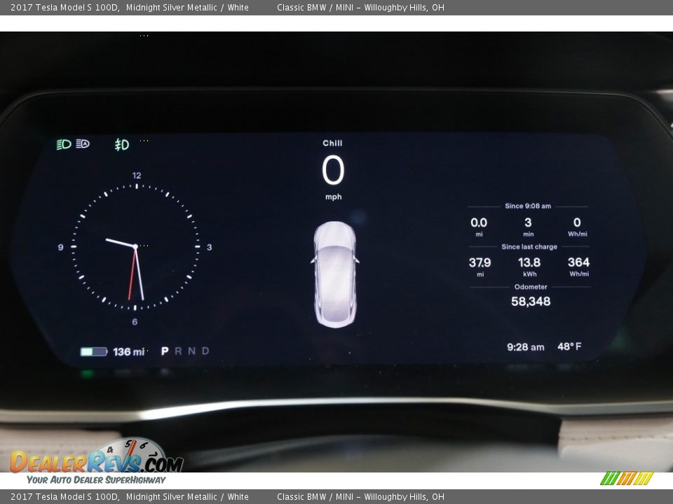 2017 Tesla Model S 100D Gauges Photo #8