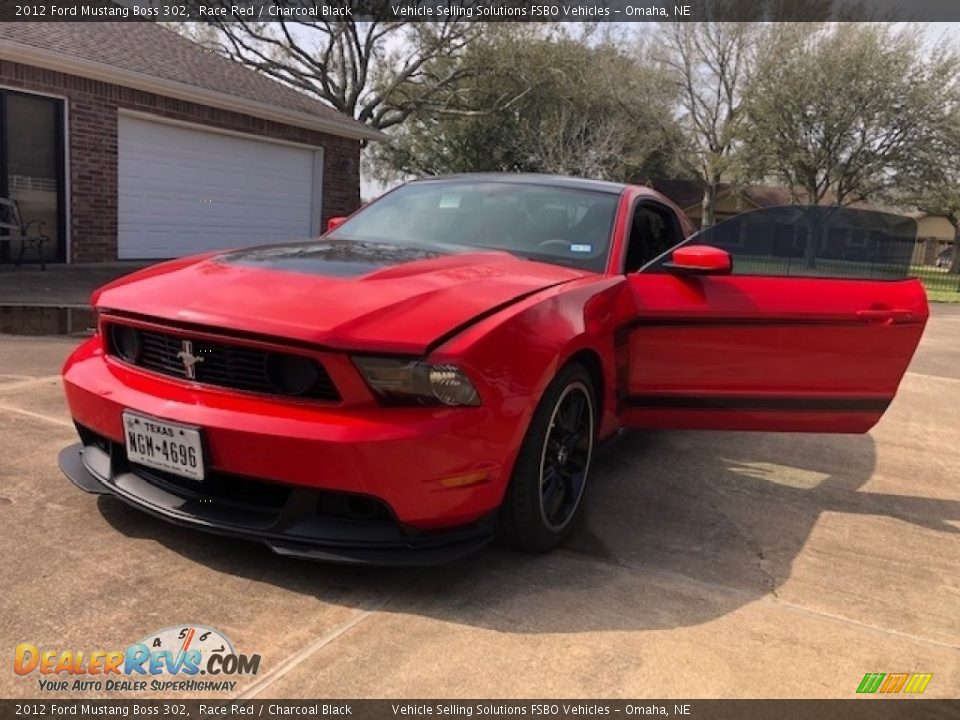 2012 Ford Mustang Boss 302 Race Red / Charcoal Black Photo #1