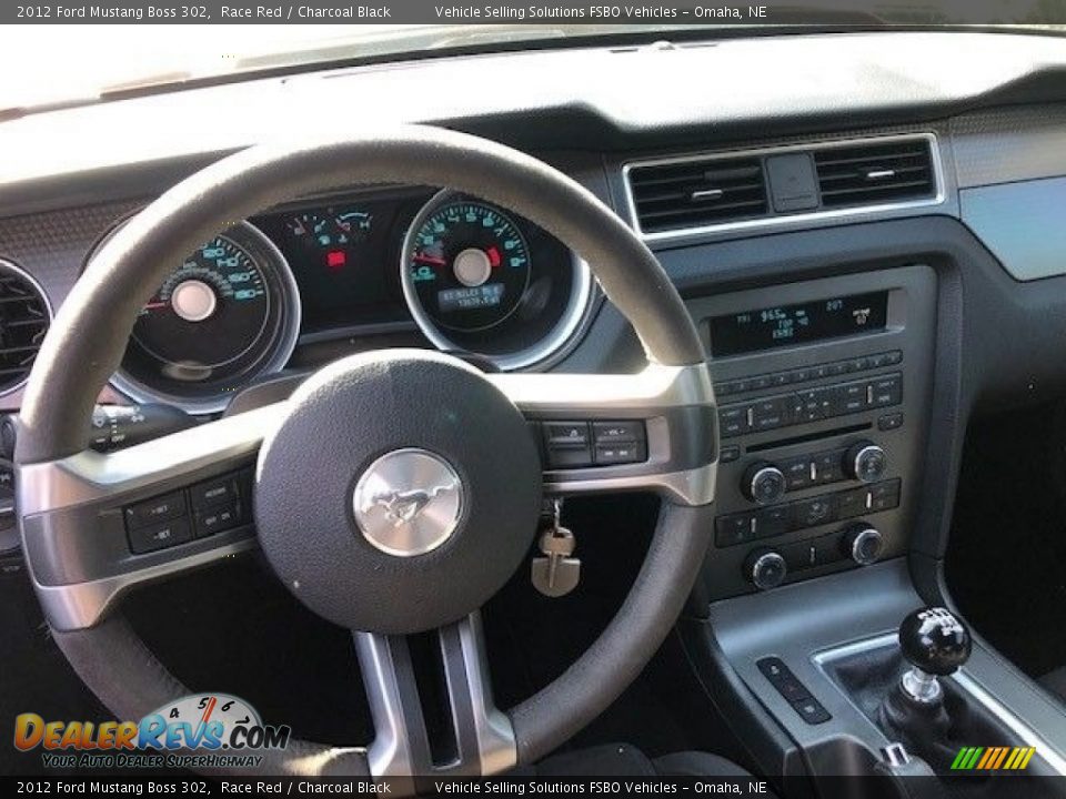 2012 Ford Mustang Boss 302 Race Red / Charcoal Black Photo #2