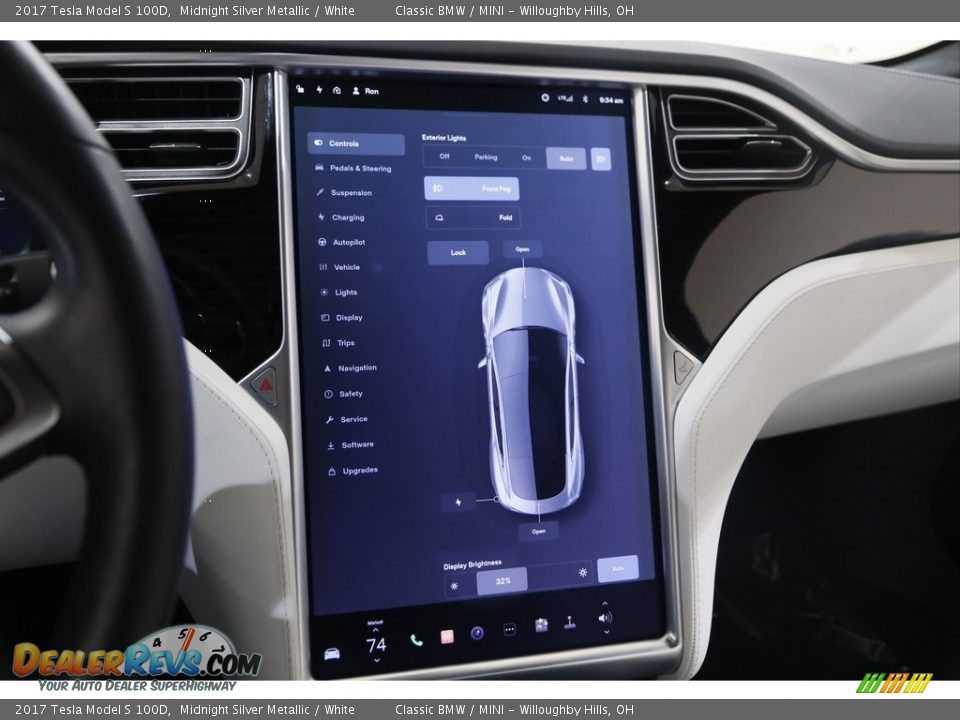 Controls of 2017 Tesla Model S 100D Photo #18
