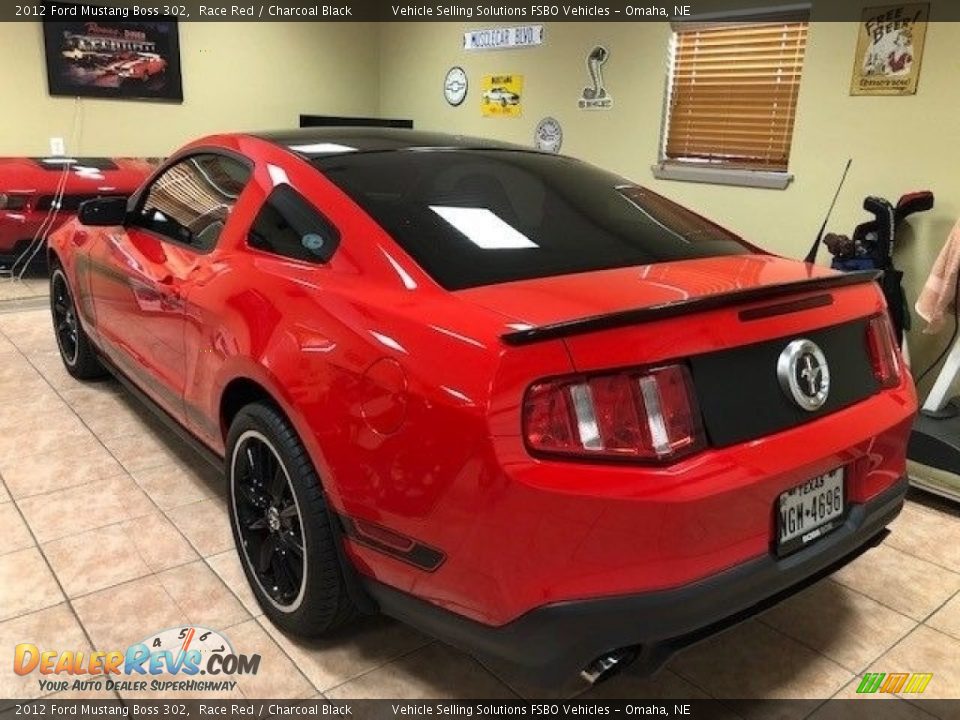 2012 Ford Mustang Boss 302 Race Red / Charcoal Black Photo #5