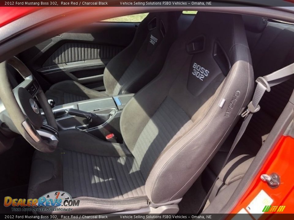 2012 Ford Mustang Boss 302 Race Red / Charcoal Black Photo #7