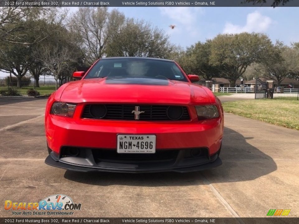 2012 Ford Mustang Boss 302 Race Red / Charcoal Black Photo #8