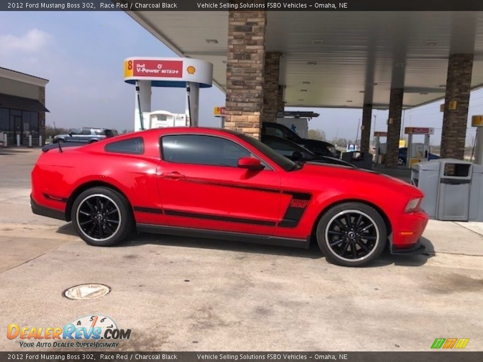 2012 Ford Mustang Boss 302 Race Red / Charcoal Black Photo #9