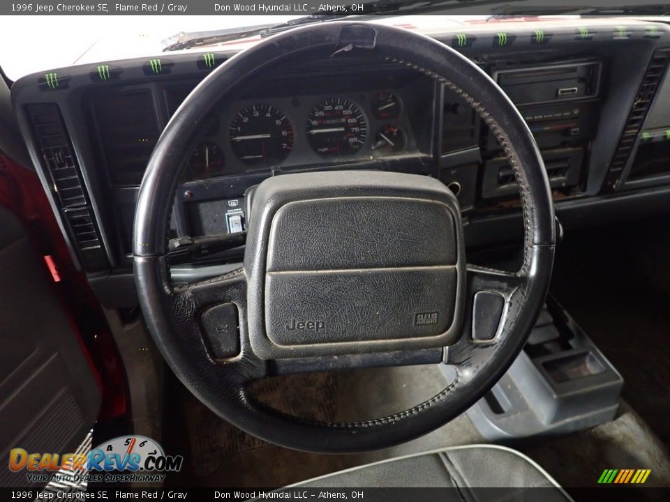 1996 Jeep Cherokee SE Steering Wheel Photo #12