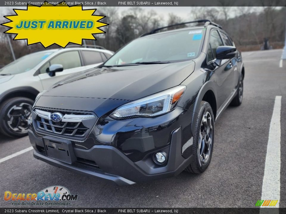 2023 Subaru Crosstrek Limited Crystal Black Silica / Black Photo #1