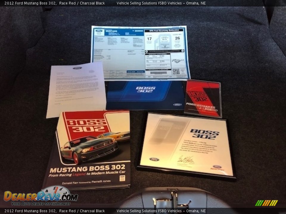 Books/Manuals of 2012 Ford Mustang Boss 302 Photo #12