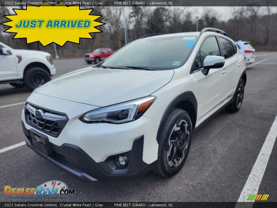 2023 Subaru Crosstrek Limited Crystal White Pearl / Gray Photo #1