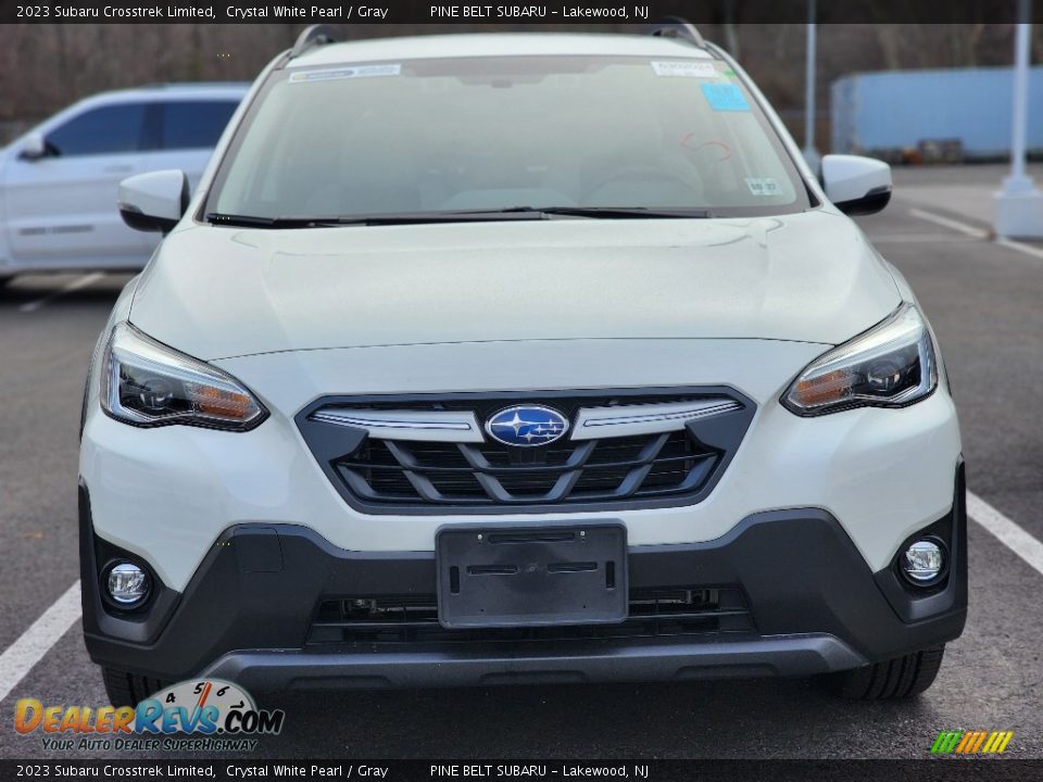 2023 Subaru Crosstrek Limited Crystal White Pearl / Gray Photo #2