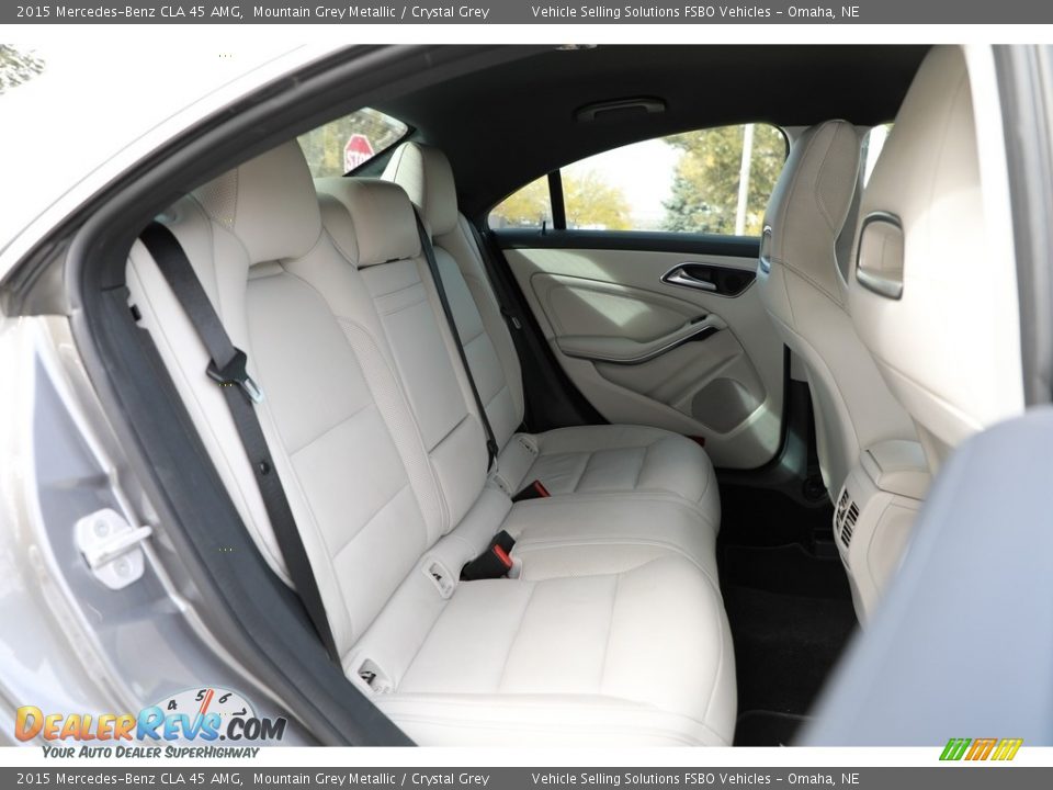 Rear Seat of 2015 Mercedes-Benz CLA 45 AMG Photo #12
