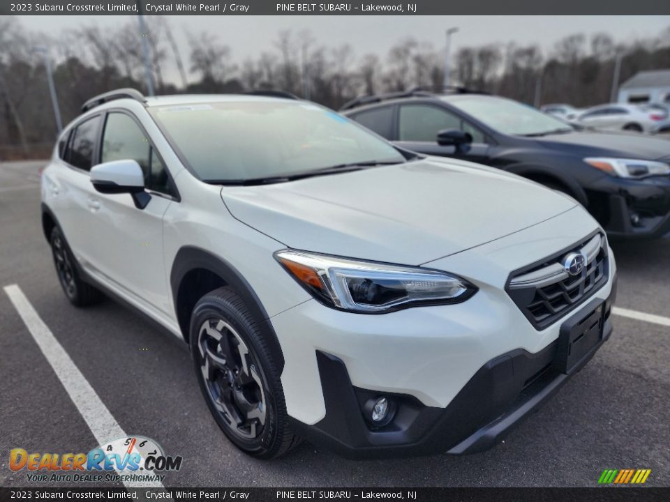 2023 Subaru Crosstrek Limited Crystal White Pearl / Gray Photo #3