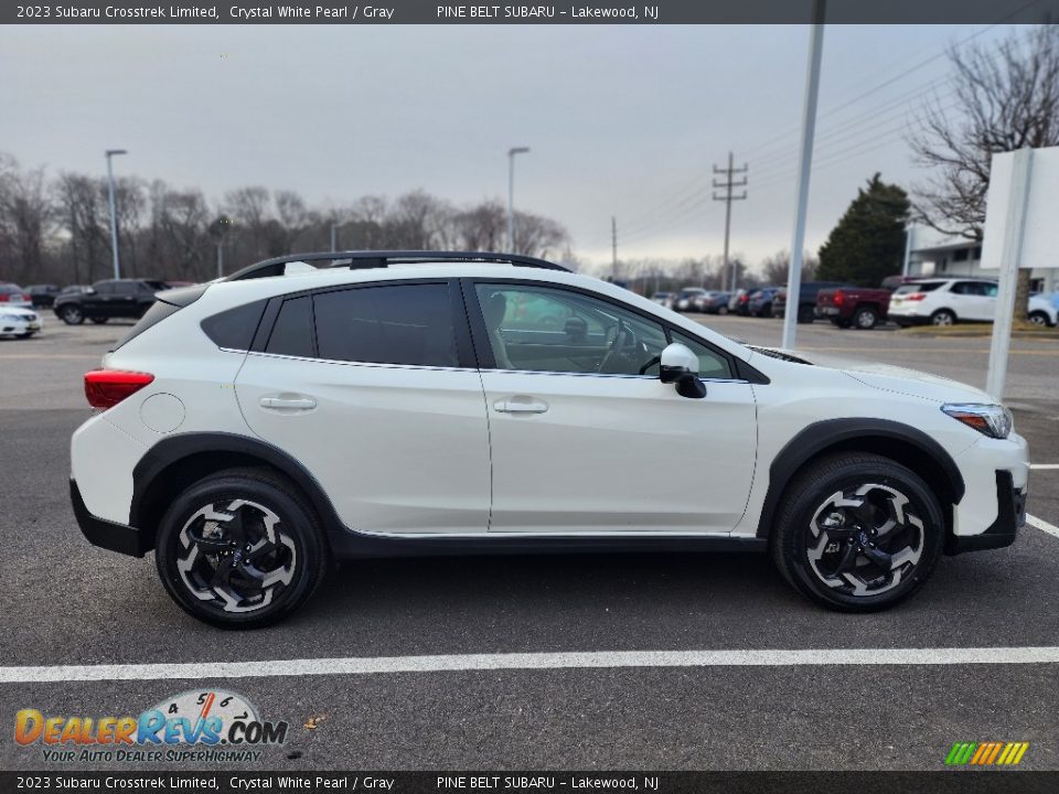 2023 Subaru Crosstrek Limited Crystal White Pearl / Gray Photo #4