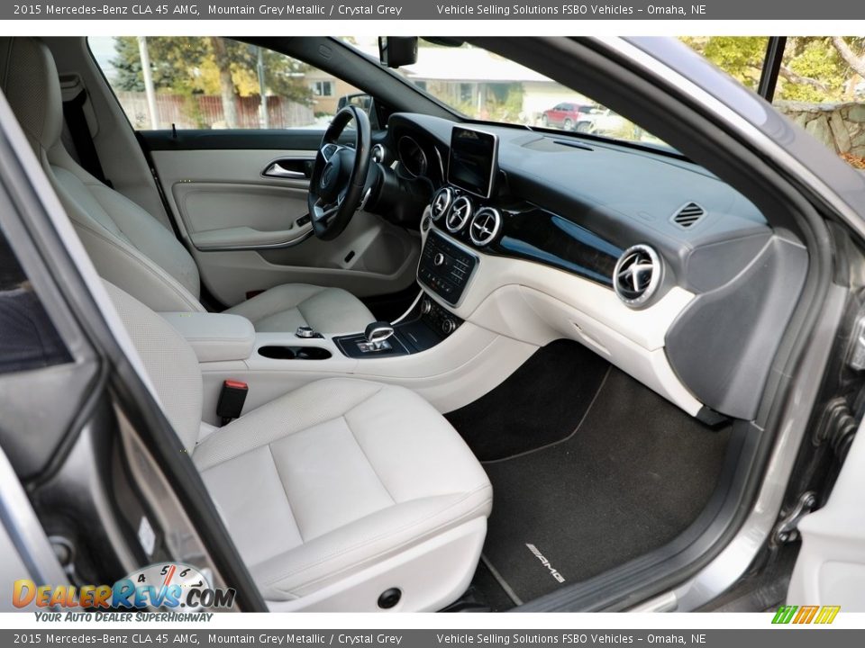 Crystal Grey Interior - 2015 Mercedes-Benz CLA 45 AMG Photo #14