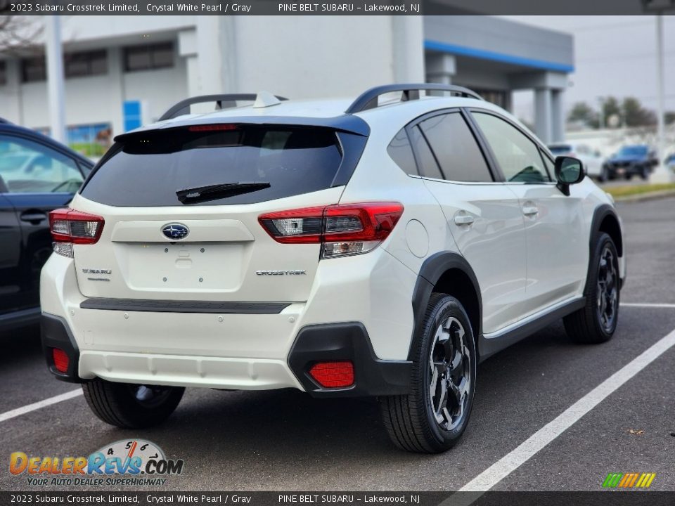 2023 Subaru Crosstrek Limited Crystal White Pearl / Gray Photo #6