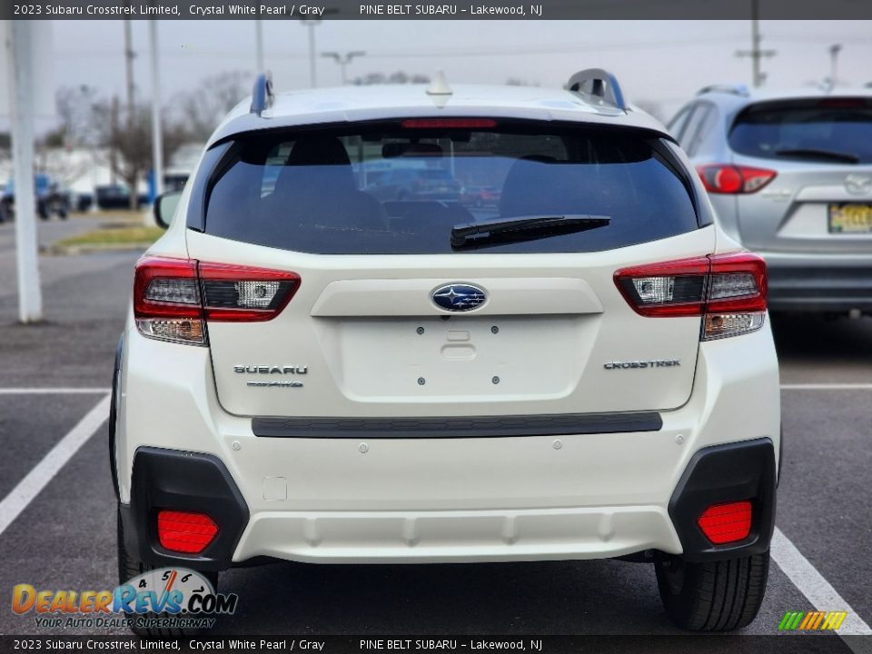 2023 Subaru Crosstrek Limited Crystal White Pearl / Gray Photo #7