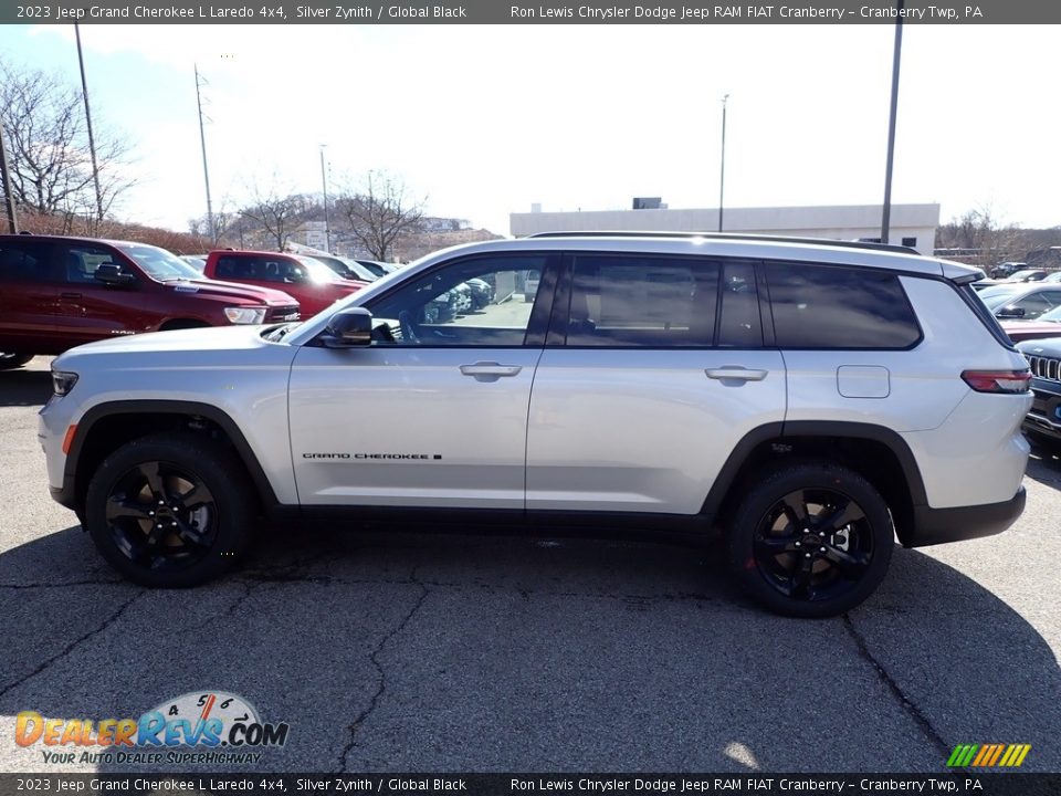 2023 Jeep Grand Cherokee L Laredo 4x4 Silver Zynith / Global Black Photo #2