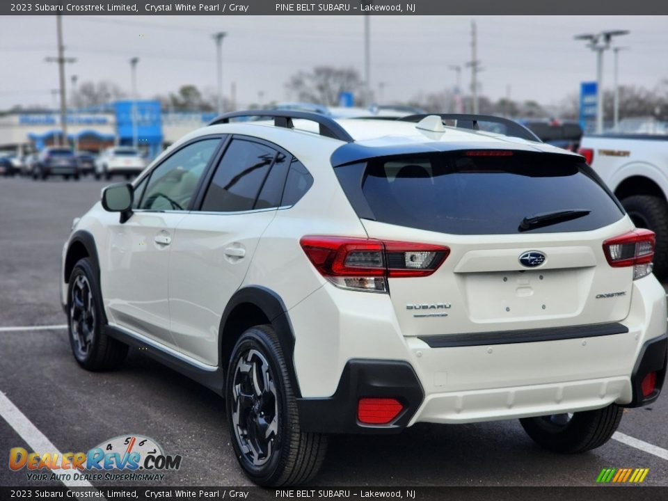 2023 Subaru Crosstrek Limited Crystal White Pearl / Gray Photo #8