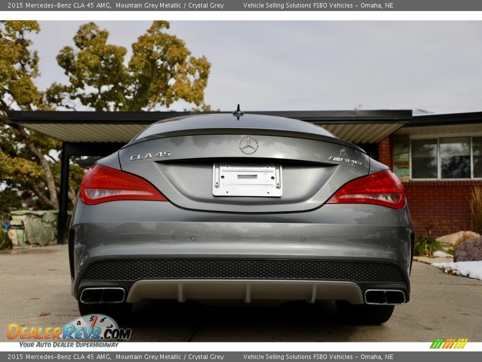 2015 Mercedes-Benz CLA 45 AMG Mountain Grey Metallic / Crystal Grey Photo #21