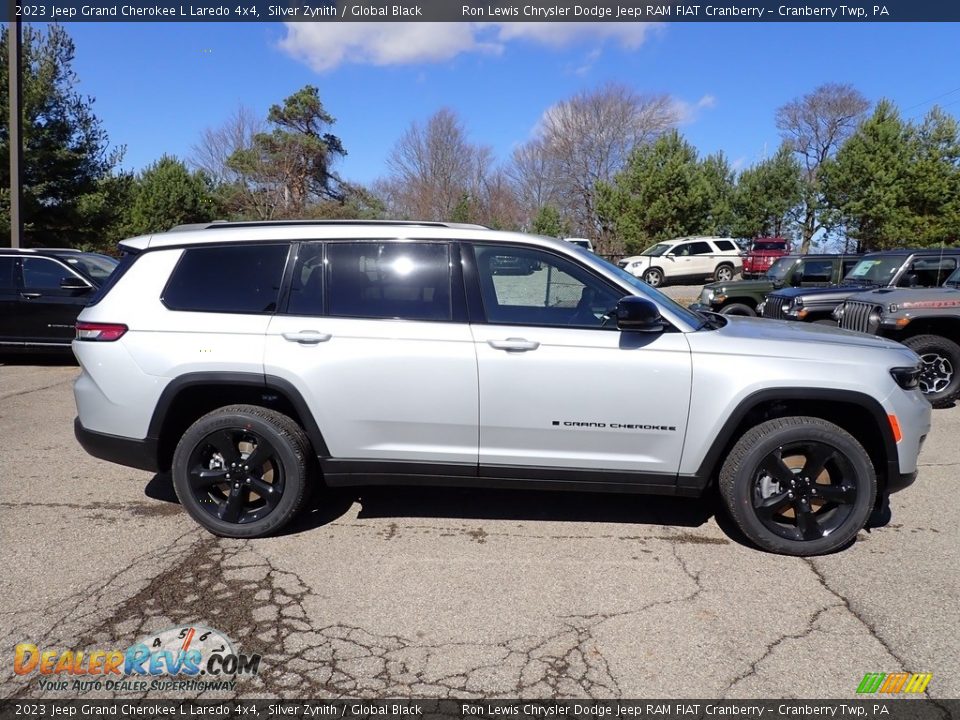 Silver Zynith 2023 Jeep Grand Cherokee L Laredo 4x4 Photo #6