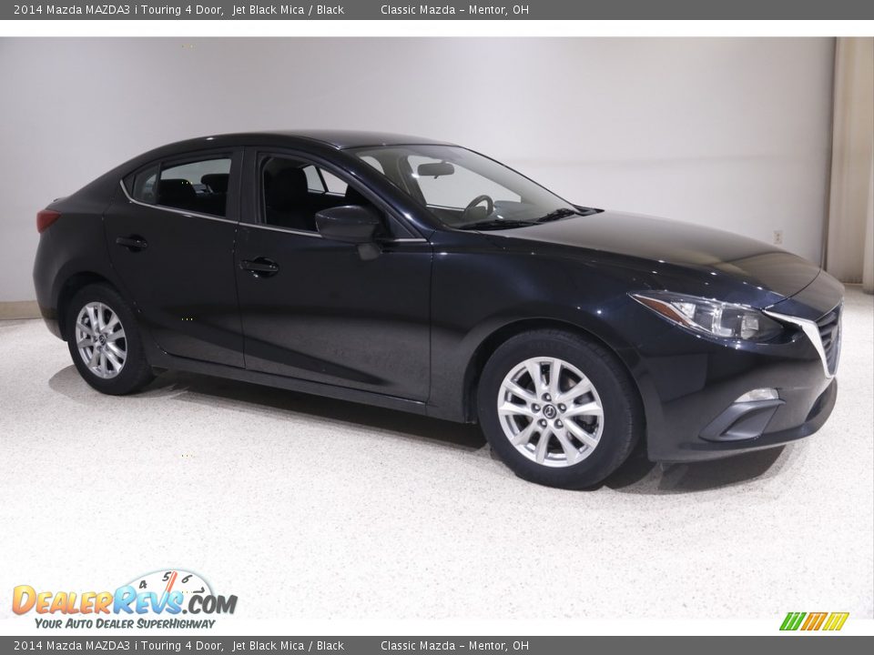 Jet Black Mica 2014 Mazda MAZDA3 i Touring 4 Door Photo #1