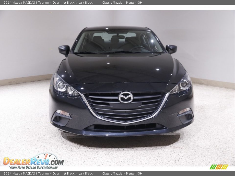 2014 Mazda MAZDA3 i Touring 4 Door Jet Black Mica / Black Photo #2