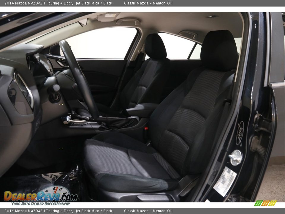 2014 Mazda MAZDA3 i Touring 4 Door Jet Black Mica / Black Photo #5
