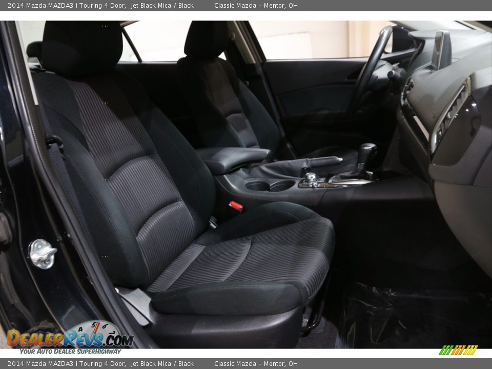 2014 Mazda MAZDA3 i Touring 4 Door Jet Black Mica / Black Photo #15