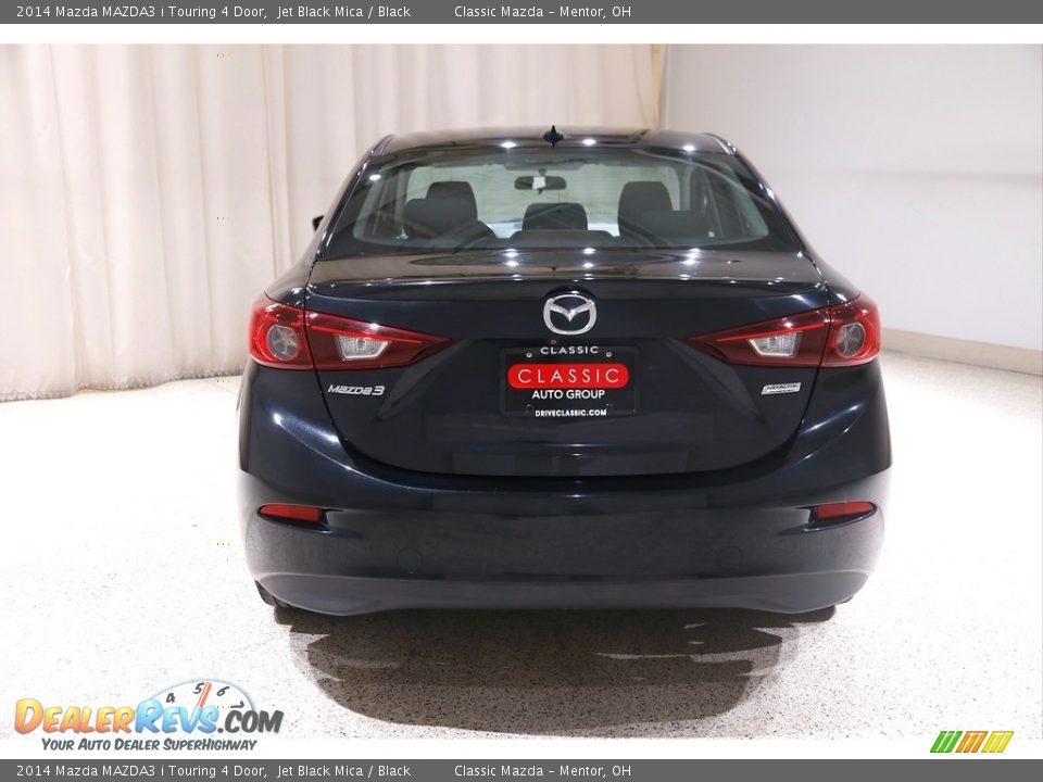 2014 Mazda MAZDA3 i Touring 4 Door Jet Black Mica / Black Photo #18