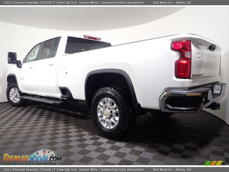 2021 Chevrolet Silverado 2500HD LT Crew Cab 4x4 Summit White / Gideon/Very Dark Atmosphere Photo #9