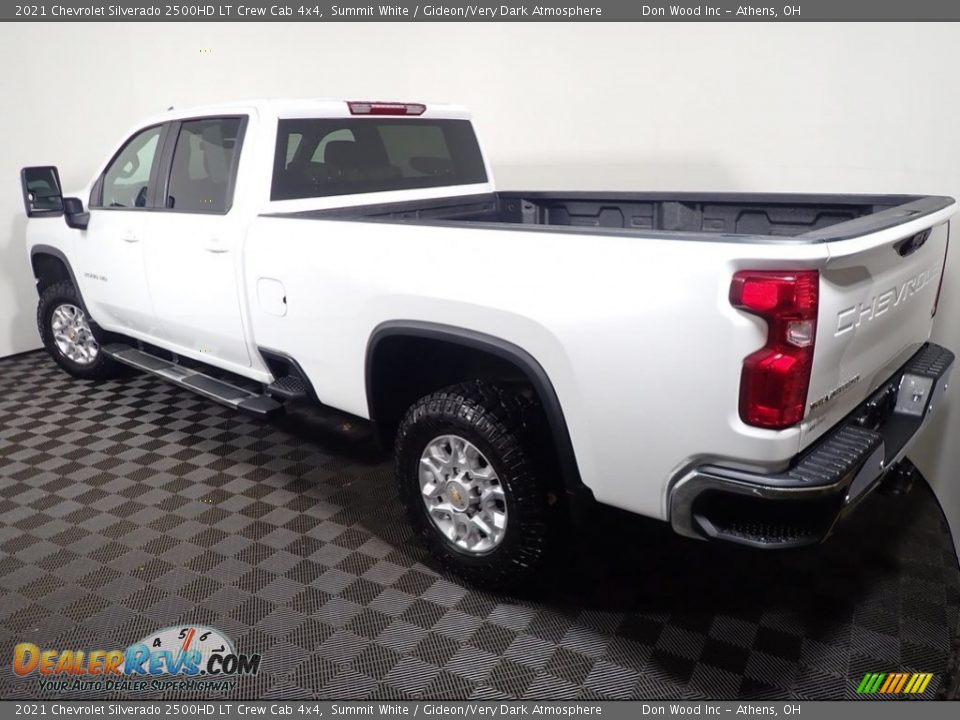 2021 Chevrolet Silverado 2500HD LT Crew Cab 4x4 Summit White / Gideon/Very Dark Atmosphere Photo #10