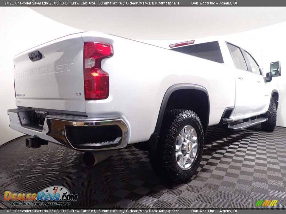 2021 Chevrolet Silverado 2500HD LT Crew Cab 4x4 Summit White / Gideon/Very Dark Atmosphere Photo #13