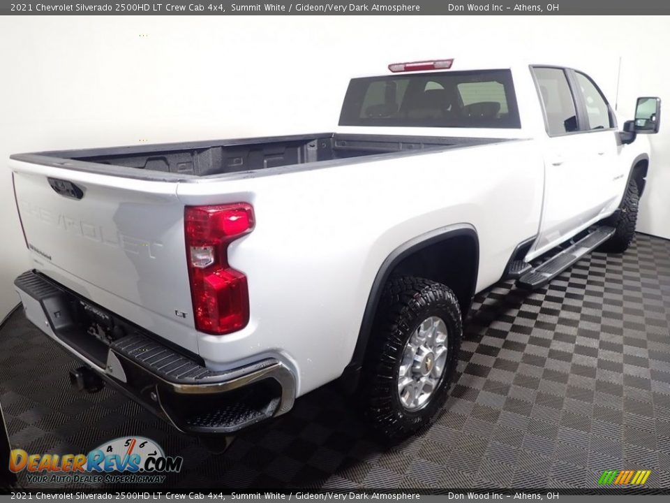 2021 Chevrolet Silverado 2500HD LT Crew Cab 4x4 Summit White / Gideon/Very Dark Atmosphere Photo #14