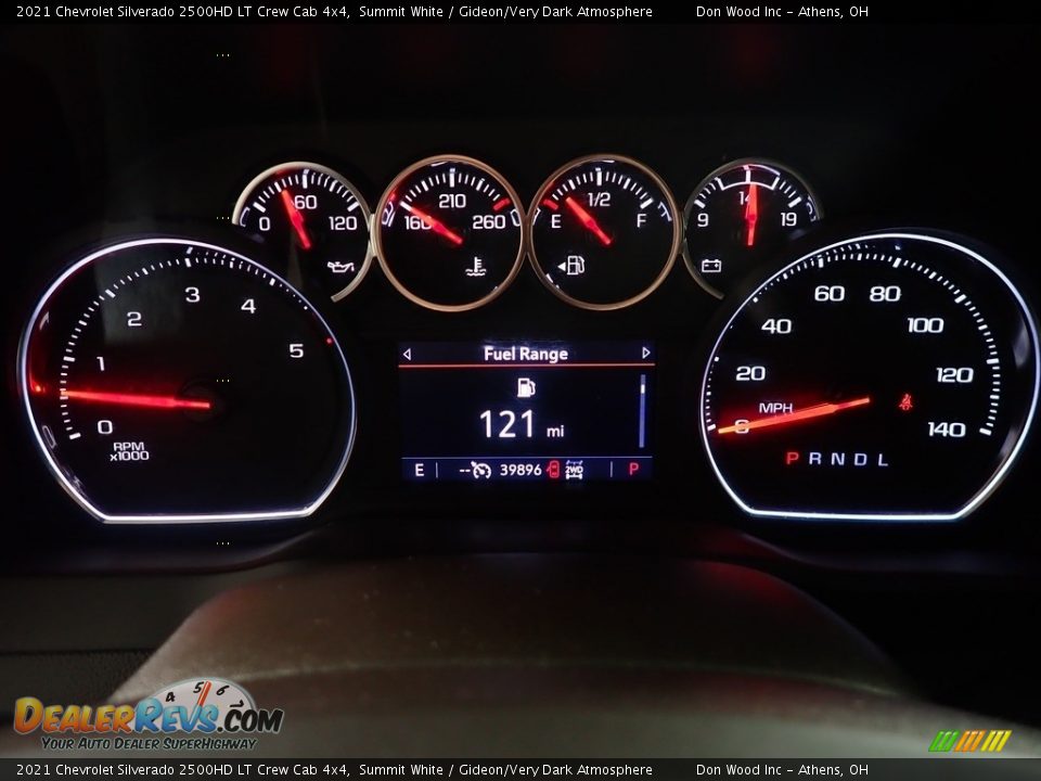 2021 Chevrolet Silverado 2500HD LT Crew Cab 4x4 Summit White / Gideon/Very Dark Atmosphere Photo #23