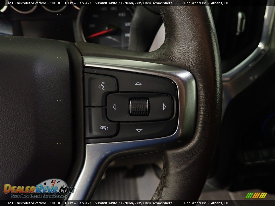 2021 Chevrolet Silverado 2500HD LT Crew Cab 4x4 Summit White / Gideon/Very Dark Atmosphere Photo #25