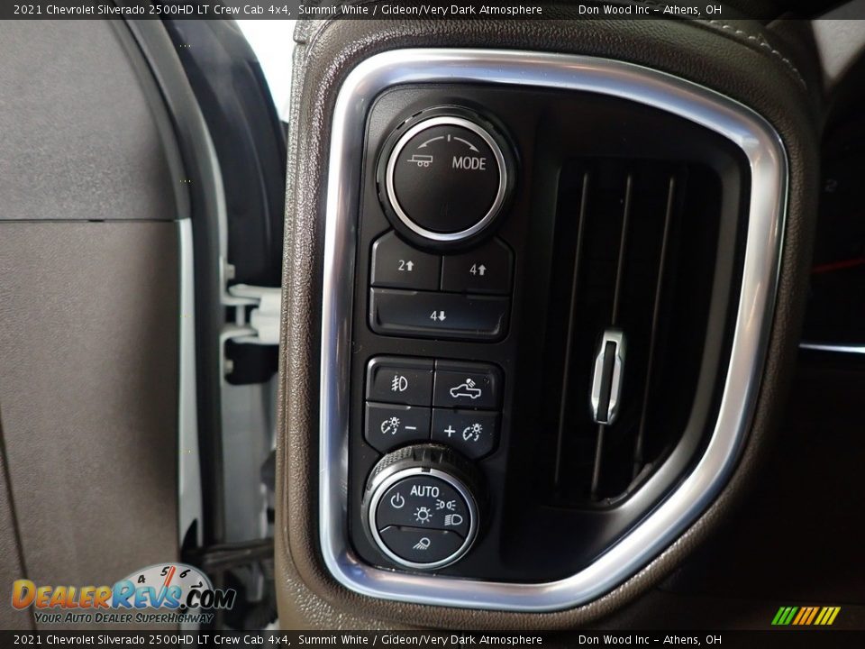 2021 Chevrolet Silverado 2500HD LT Crew Cab 4x4 Summit White / Gideon/Very Dark Atmosphere Photo #26