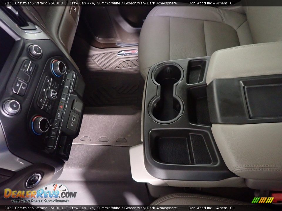 2021 Chevrolet Silverado 2500HD LT Crew Cab 4x4 Summit White / Gideon/Very Dark Atmosphere Photo #27