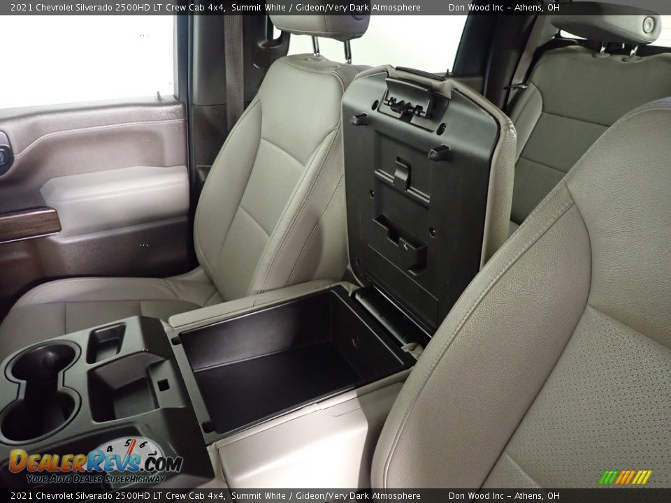 2021 Chevrolet Silverado 2500HD LT Crew Cab 4x4 Summit White / Gideon/Very Dark Atmosphere Photo #28