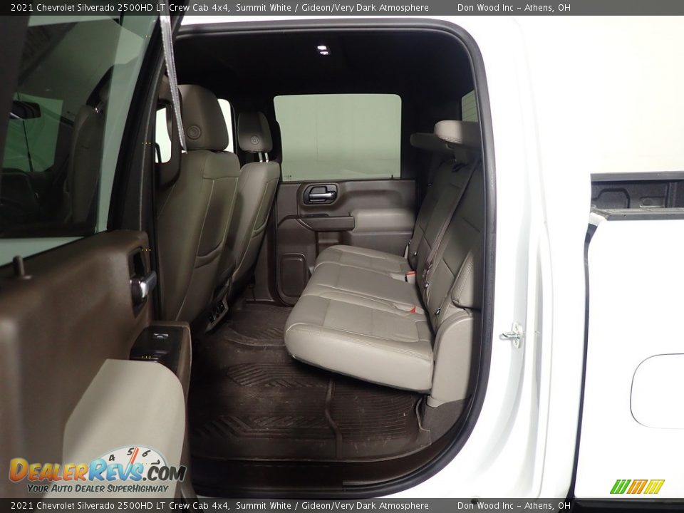 2021 Chevrolet Silverado 2500HD LT Crew Cab 4x4 Summit White / Gideon/Very Dark Atmosphere Photo #30