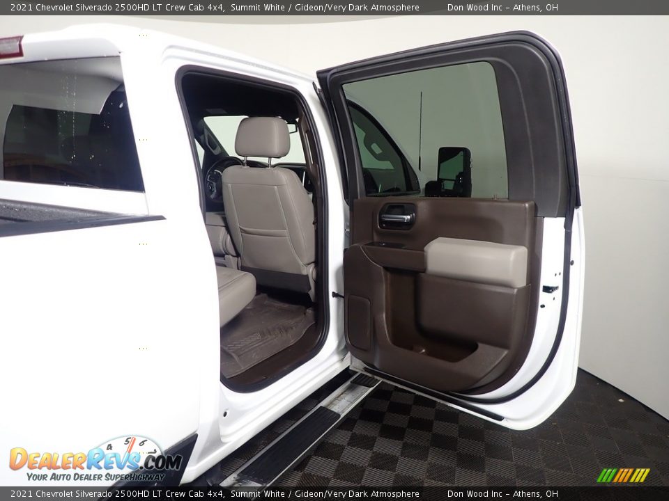 2021 Chevrolet Silverado 2500HD LT Crew Cab 4x4 Summit White / Gideon/Very Dark Atmosphere Photo #31