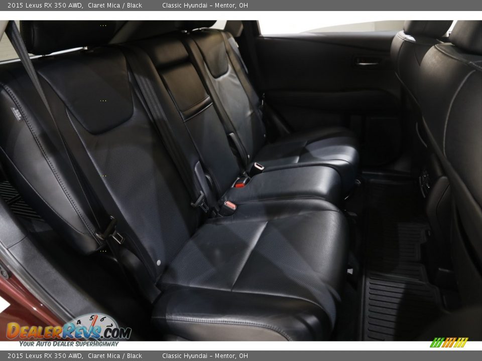 2015 Lexus RX 350 AWD Claret Mica / Black Photo #19