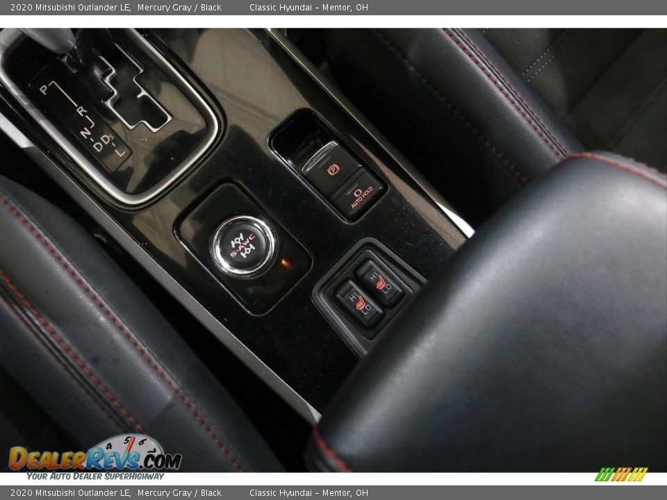 2020 Mitsubishi Outlander LE Mercury Gray / Black Photo #15