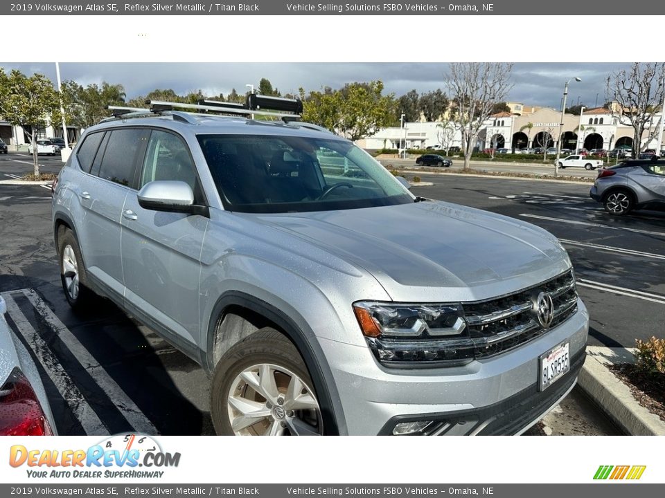 2019 Volkswagen Atlas SE Reflex Silver Metallic / Titan Black Photo #1