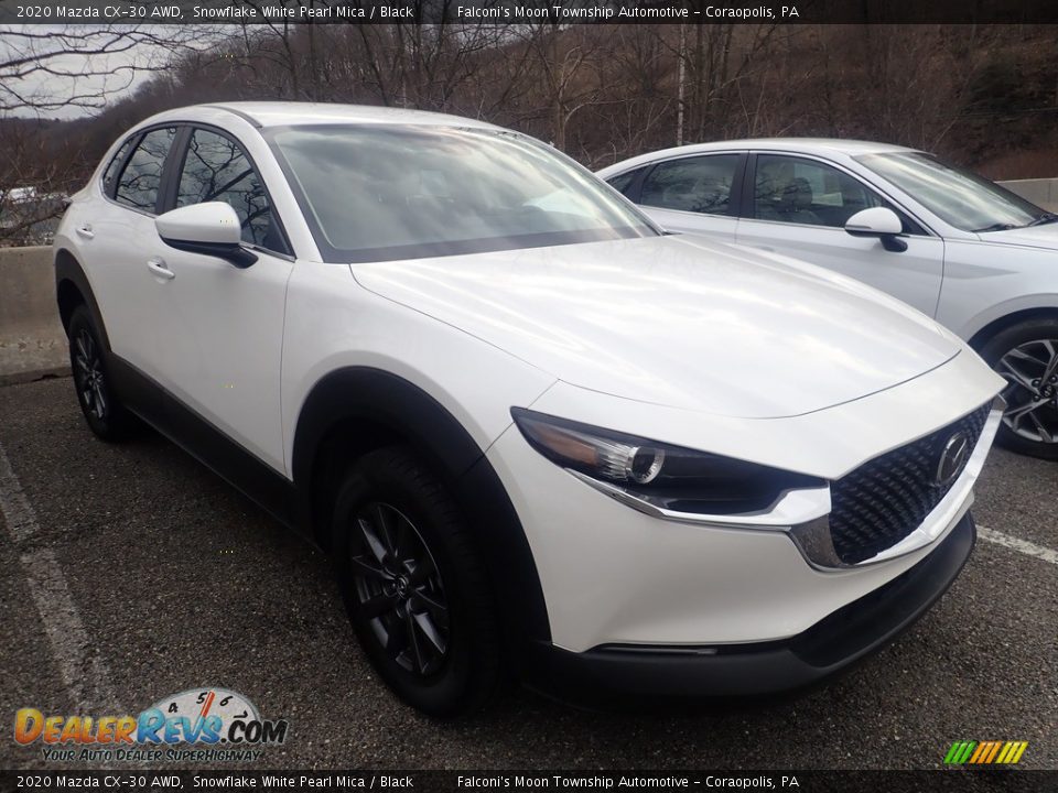 2020 Mazda CX-30 AWD Snowflake White Pearl Mica / Black Photo #4