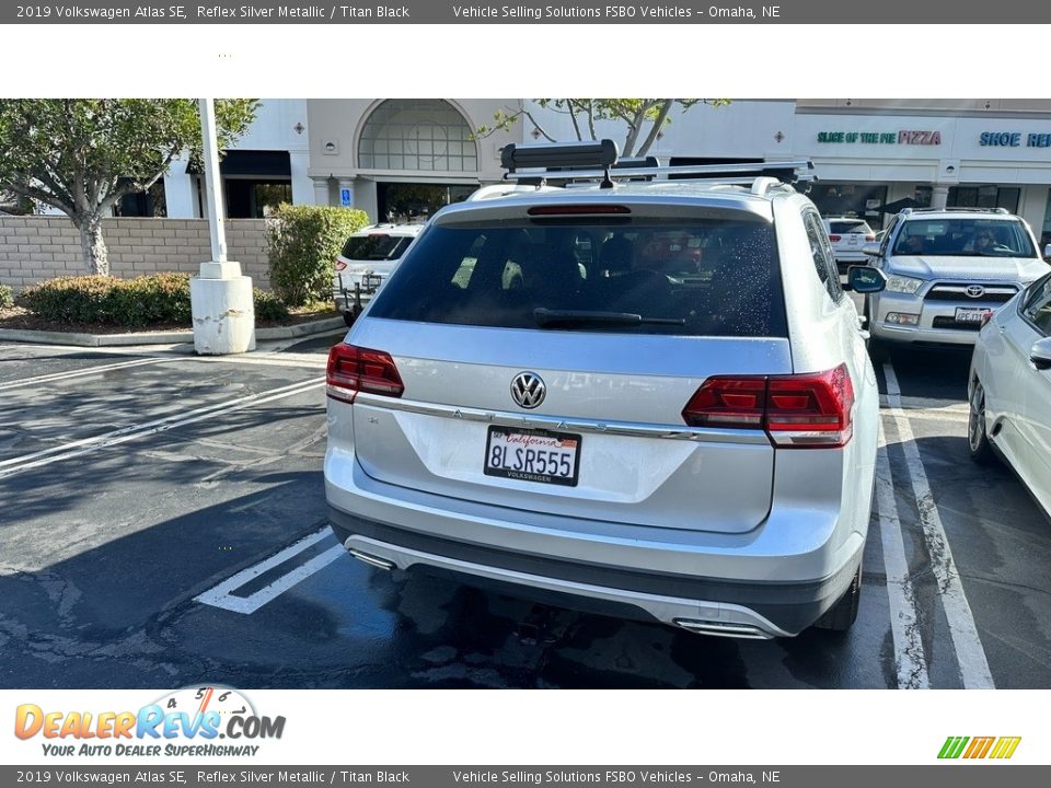 2019 Volkswagen Atlas SE Reflex Silver Metallic / Titan Black Photo #8