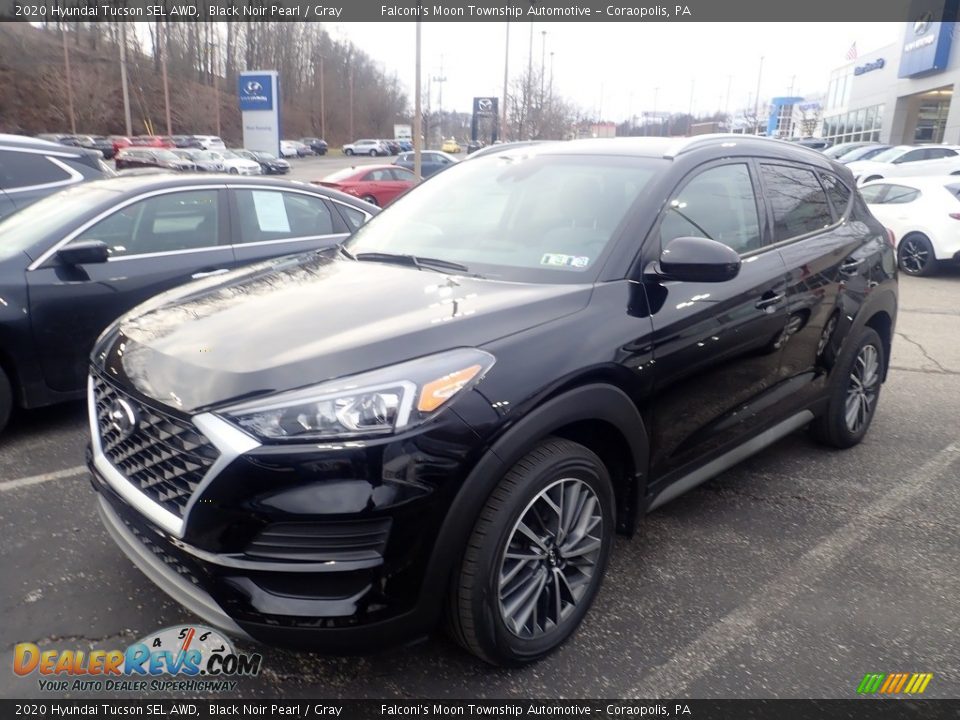 2020 Hyundai Tucson SEL AWD Black Noir Pearl / Gray Photo #1