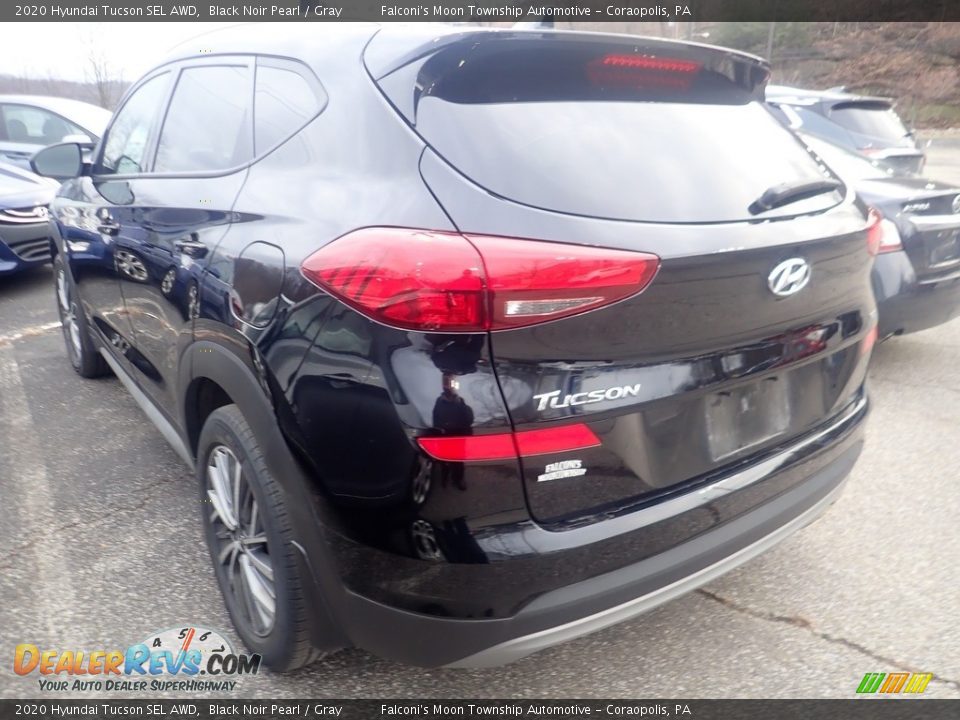 2020 Hyundai Tucson SEL AWD Black Noir Pearl / Gray Photo #2