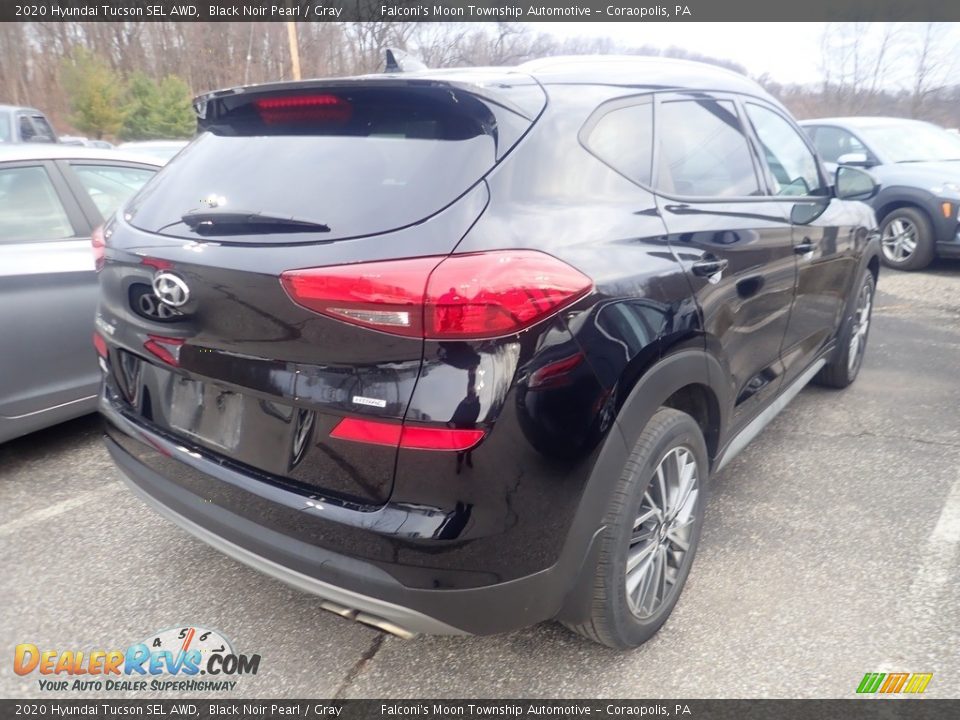2020 Hyundai Tucson SEL AWD Black Noir Pearl / Gray Photo #4