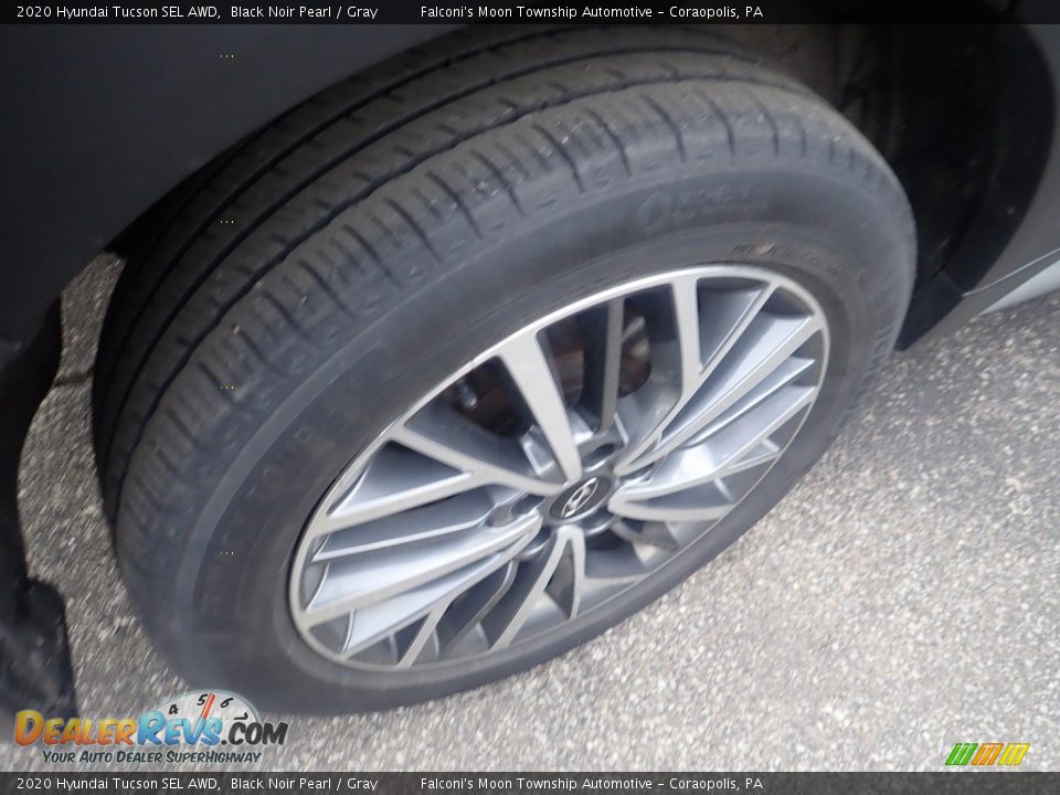2020 Hyundai Tucson SEL AWD Black Noir Pearl / Gray Photo #5